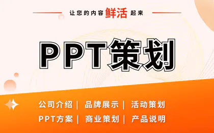 <hl>PPT策划</hl>美化品牌公司介绍BP商业计划书招商路演可行性方案
