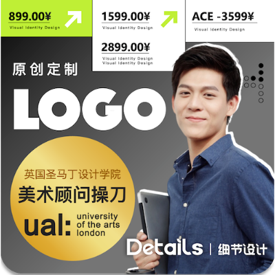 品牌LOGO設計科技企業(yè)VI商標標識注冊餐飲卡通