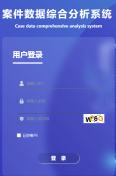 案件数据综合分析系统
