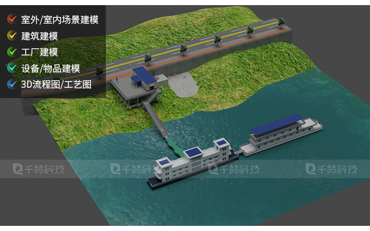 千贊科技-數(shù)字孿生3D可視化