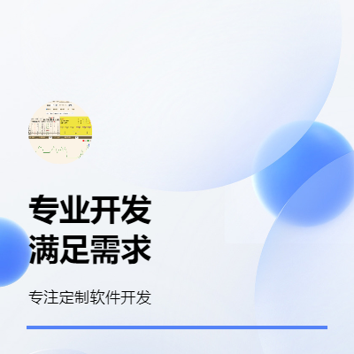專業(yè)軟件定制開發(fā),你提需求,我來做