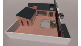自建房院子房屋设计图