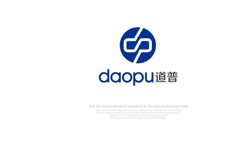 信息技術(shù)公司道普的LOGO設(shè)計