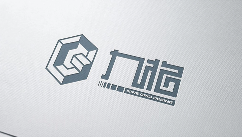 九格室內(nèi)裝修logo設(shè)計(jì)