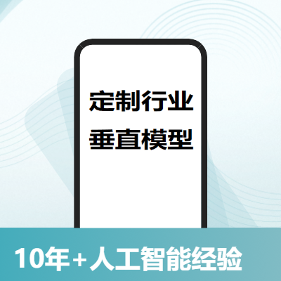行業(yè)大模型垂直定制服務(wù)