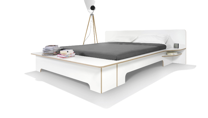 卧室系列家具产品设计采用板式连接结构风格独特设计感满满