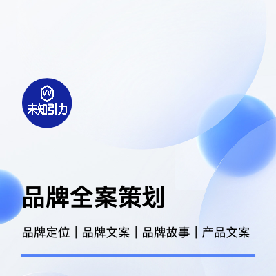 品牌全案策划（含品牌理念、文化、广告语等相关内容）