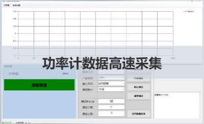 光通信功率计数据采集