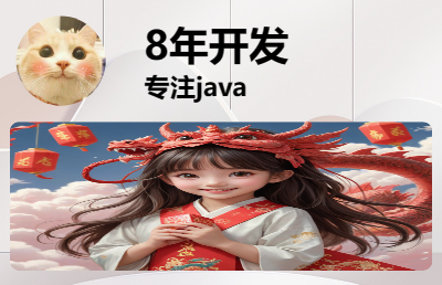 专注java后端开发