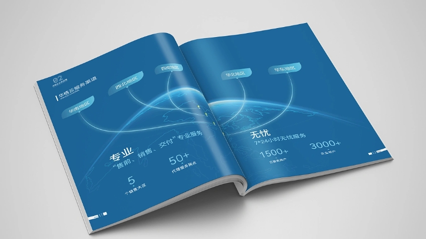 科技公司宣传画册设计
