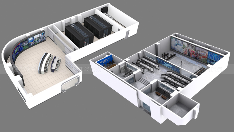 工厂园区水厂BIM建筑城市3D建模效果图渲染3d可视化