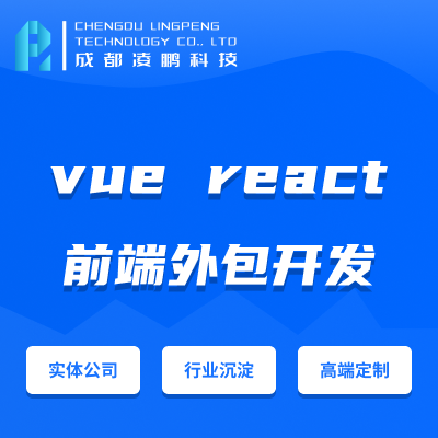 【vue react】前端人力外包前端驻场网站定制开发