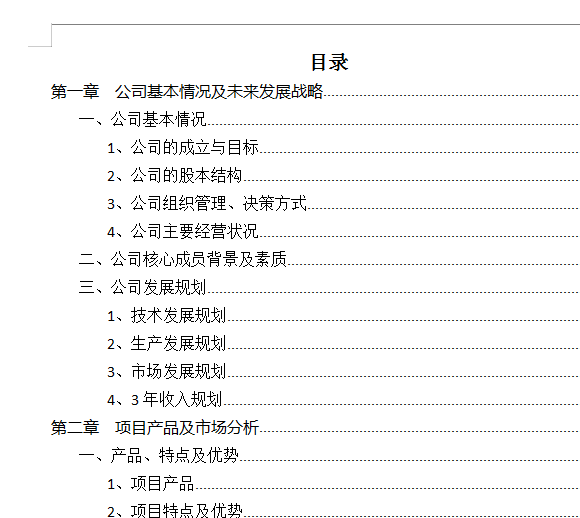 项目发热地板商业计划书