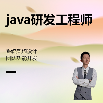 java后端、前端、小程序、web应用开发