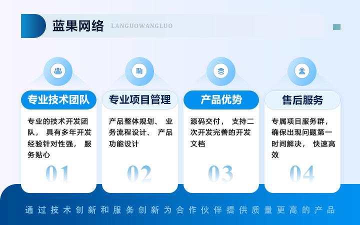 蓝果网络10年开发经验百人团队