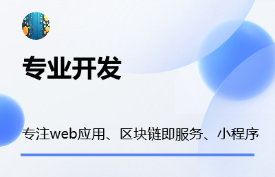 web应用（前后端）、区块链（联盟链）<hl>服务</hl>、小程序、