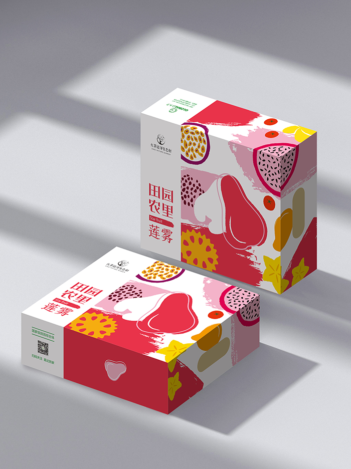 【央美毕业 北京10年品牌经验】大茅远洋生态村水果包装