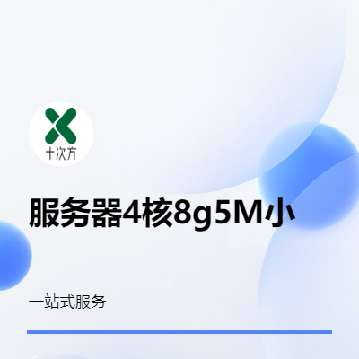 服務器4核8g5M小程序