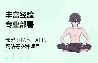 网站、APP、小程序部署、二次开发