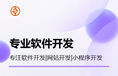 软件开发，网站开发及小程序开发