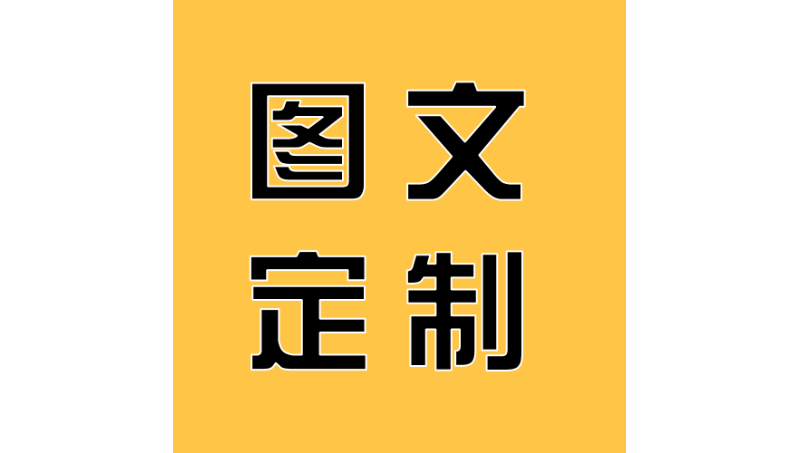 视频定制/图文定制/LOGO定制/MV定制等