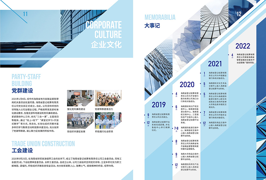 【央美毕业 北京10年品牌经验】海南登记结算公司画册设计