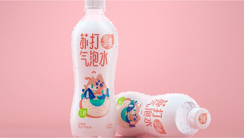 果唯氣泡水包裝設(shè)計(jì)