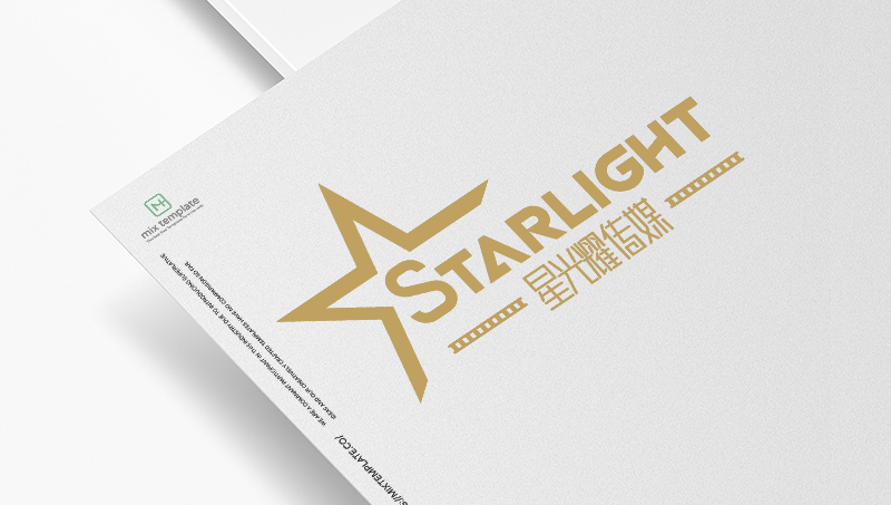 星光耀傳媒LOGO設(shè)計