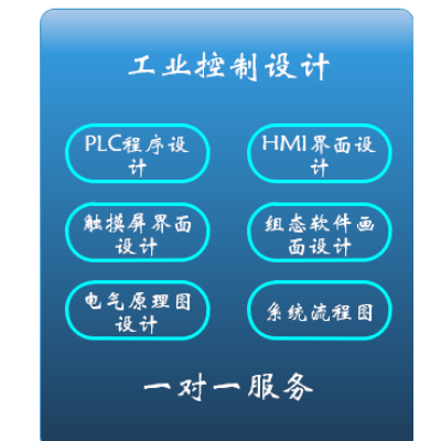 PLC编程设计，人机界面设计，电气原理图设计