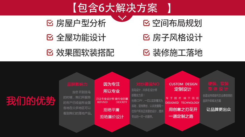 线下实体19年空间设计经验家装别墅大平层欧式中式现代