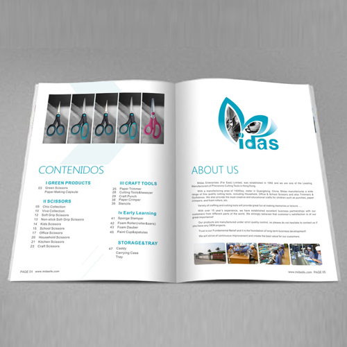 单张画册设计-设计师操刀