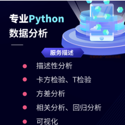 Python数据分析描述性分析假设检验方差分析回归分析