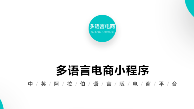 跨境分销商城电商商城开发建设多语言商城定制开发