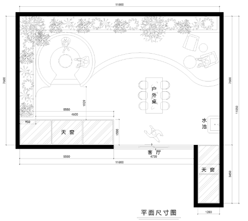 家庭园林设计，商业空间设计，
