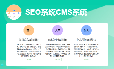 网站定制开发；SEO网站建设；CMS定制开发；