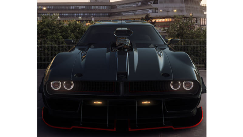 很酷的汽車模型全流程制作