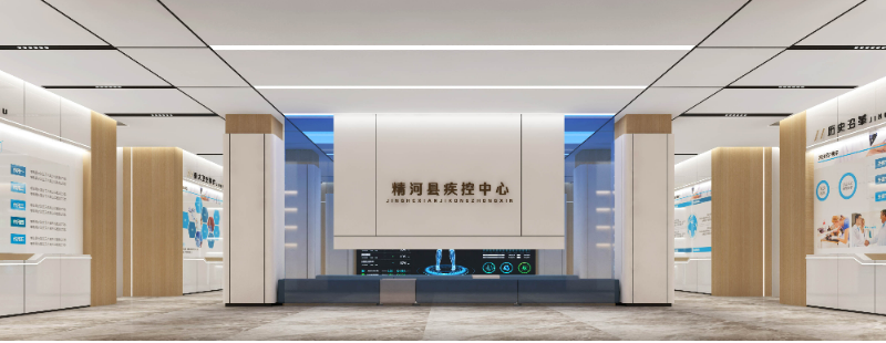 醫(yī)院展廳大廳空間效果圖裝修設(shè)計一對一服務(wù)