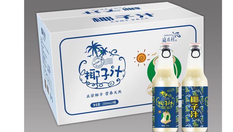椰子汁標(biāo)簽-東莞市藝匠品牌設(shè)計(jì)有限公司