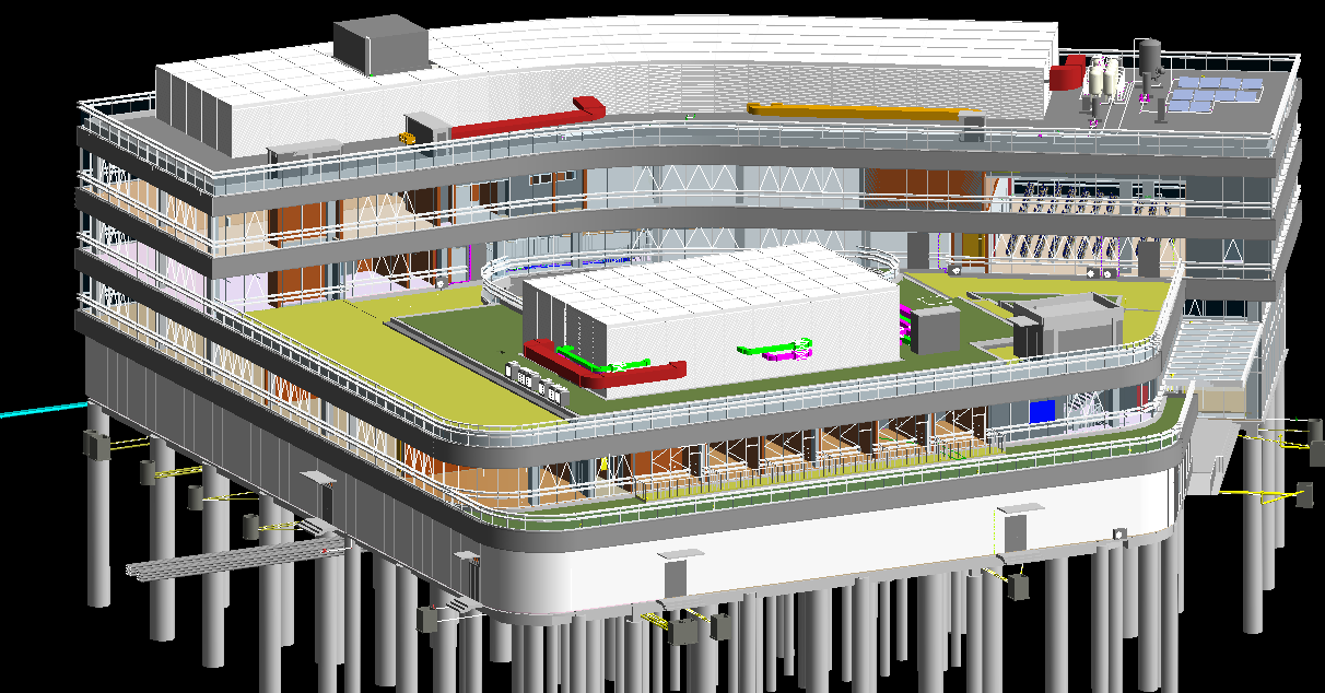 谋项目BIM机电综合优化出图