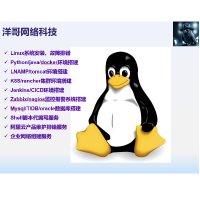 linux服务器运维、环境搭建、阿里云平台、企业网络组建