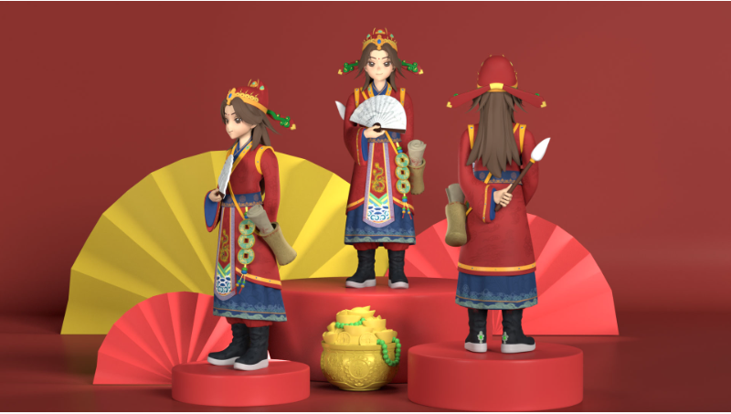 手辦 <hl>3d打印</hl>母模 q版