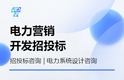 電力營銷系統(tǒng)軟件開發(fā)項目咨詢