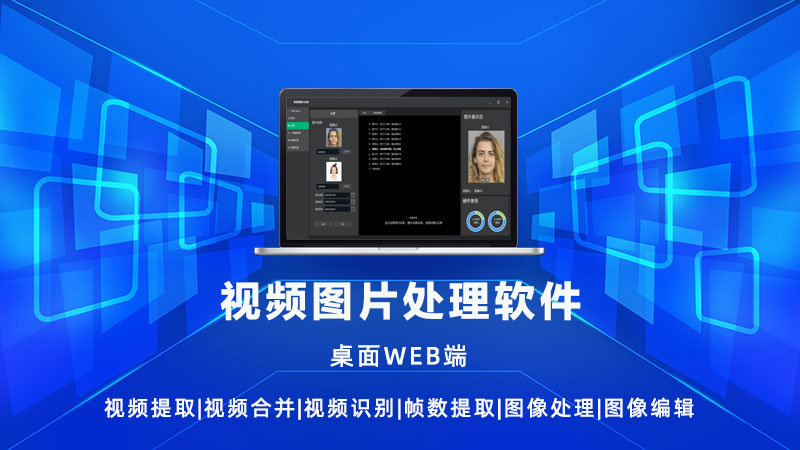 视频图片识别提取编辑处理系统定制|WEB桌面端软件开发