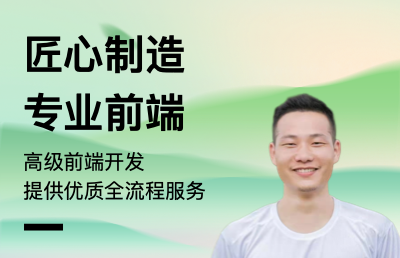 专业WEB前端开发提供全流程优质服务