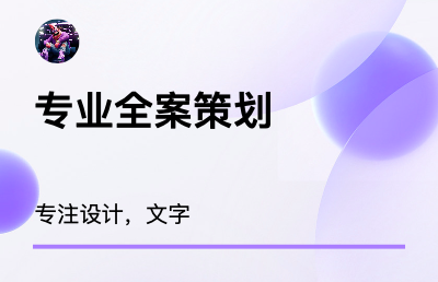 全案策划、营销，对接政府服务、文旅