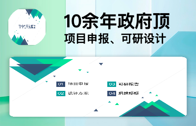 项目立项、项目建议书、可研报告、设计方案、招投标