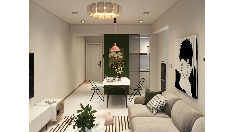 自装cad施工图效果图