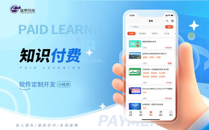 蓝果网络10年开发经验百人团队