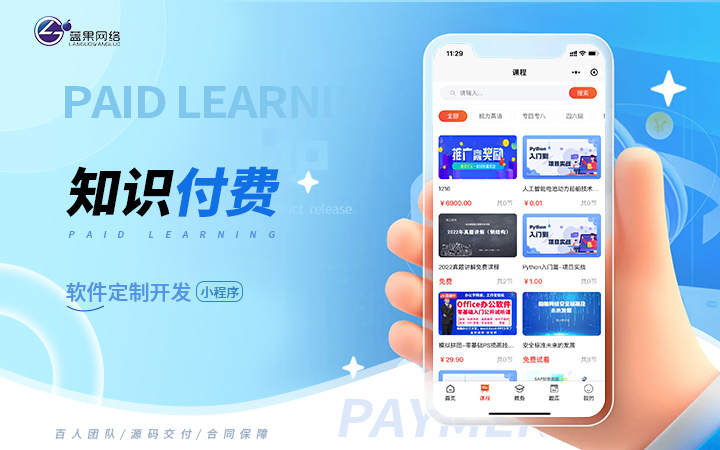 蓝果网络10年开发经验百人团队