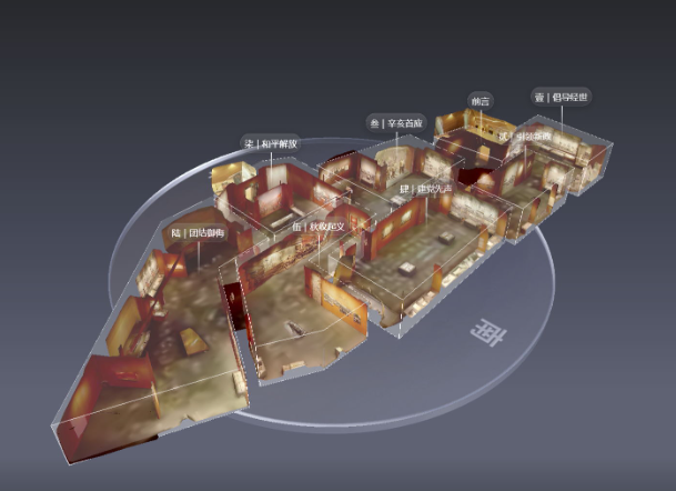 长沙博物馆高画质高精度数字孪生数字空间VR采集构建